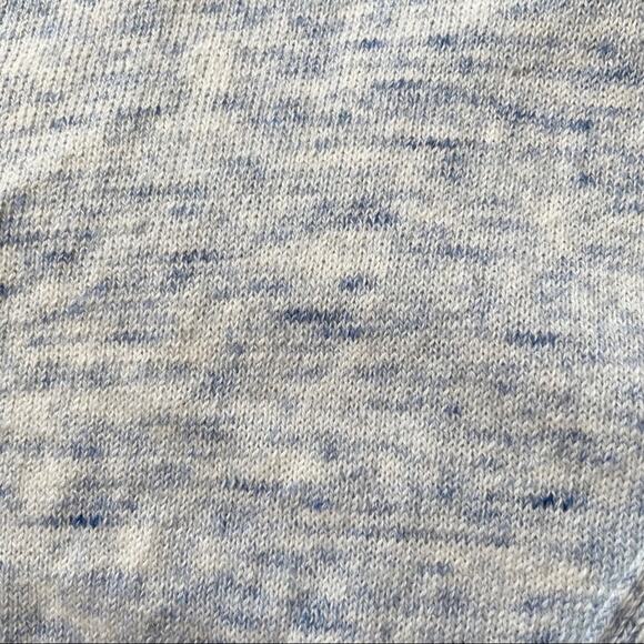 Charter Club Open Front Cardigan Light Blue Chambray Knit Loose Fit Size S New - Picture 8 of 11